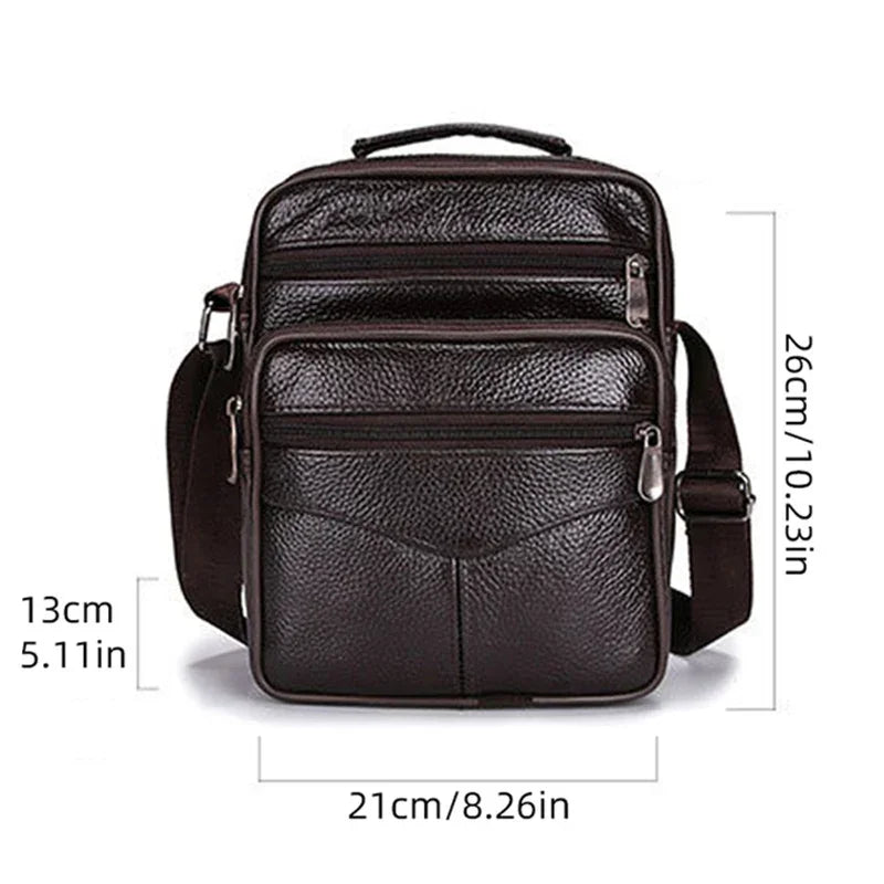 Men's Messenger Bags Hot PU Handbag Multi-functional Travel Casual Small Bags Outdoor Hiking Cycling Sport Cigarette Satchel