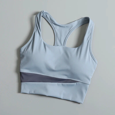 Sports bras and underwear for women in summer new running vest style external wear anti-shock and anti-sagging gym beauty back