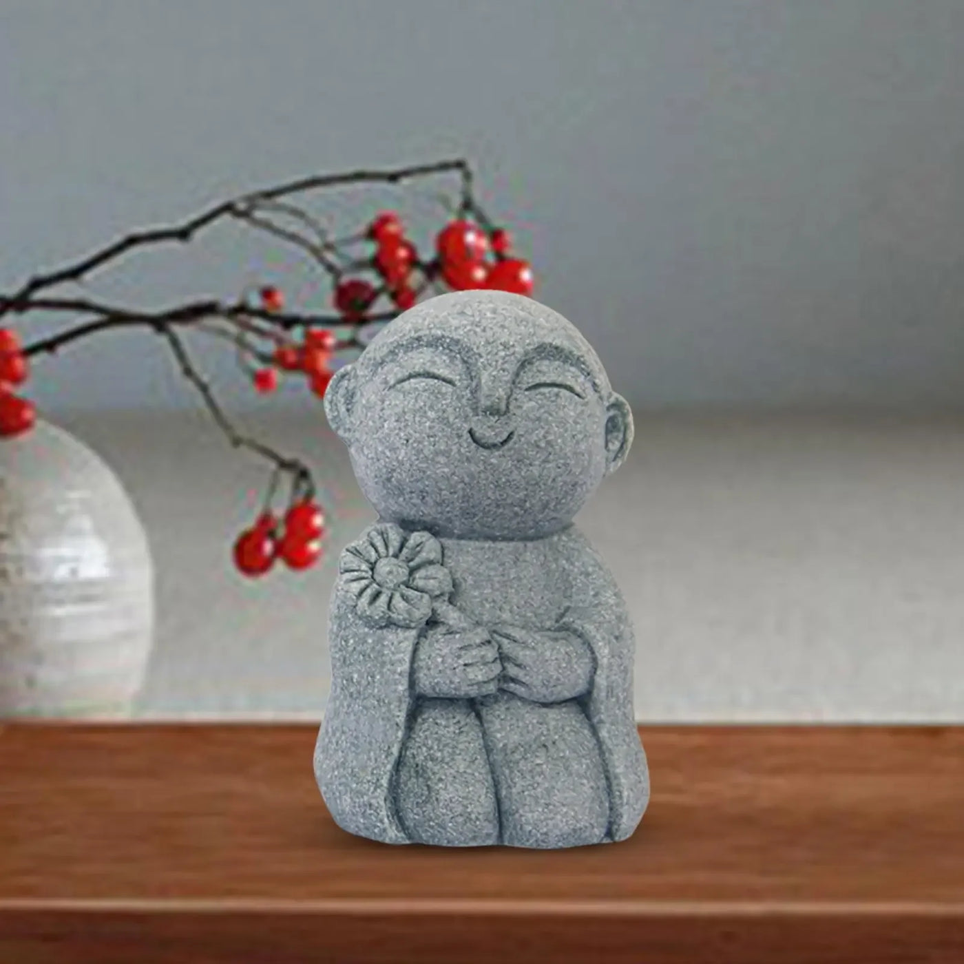 Buddha Aquarium Decor Accessories Dolls Mini Creative Small Statue Buddha Statue for Car Home Decor Teahouse Tabletop Indoor