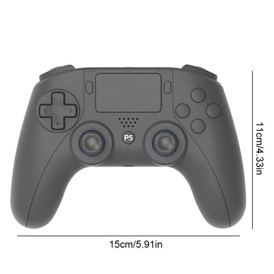Wireless Gamepad For PS5 PS5 Slim PC Bluetooth4.0 Gaming Controller Dual Vibration Controller 6 Axis Gyro/Turbo Joystick Gamepad