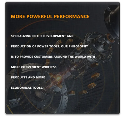 Brushless Electric Treasure Multitool Tools Screwdriver Wrench Impact Drill Polisher Reciprocating Saw Polisher Power Accessory