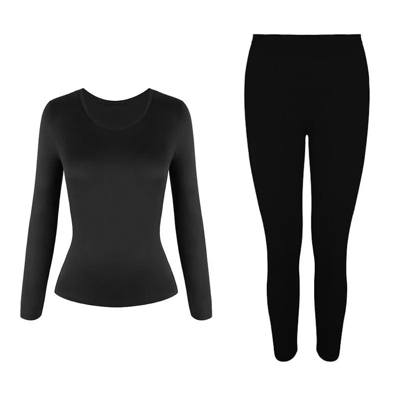 Thermal Underwear for Women Long Johns Base Layer Cold Weather Top Bottom Women's Underwear Set