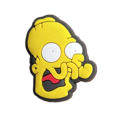 Single Sale 1pcs Cartoon Funny Shoe Charms PVC Accessories DIY Shoe Decoration For Clog Sandal Kids X-mas Gifts