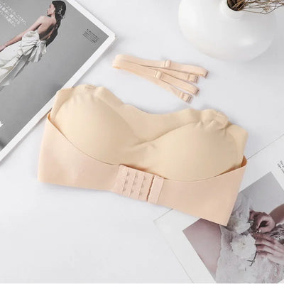 Strapless Bra for Woman Invisible for Wedding