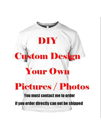 Men's customized T-shirts can be customized with badges, logos, names, images, round necks, and imitation cotton fabrics