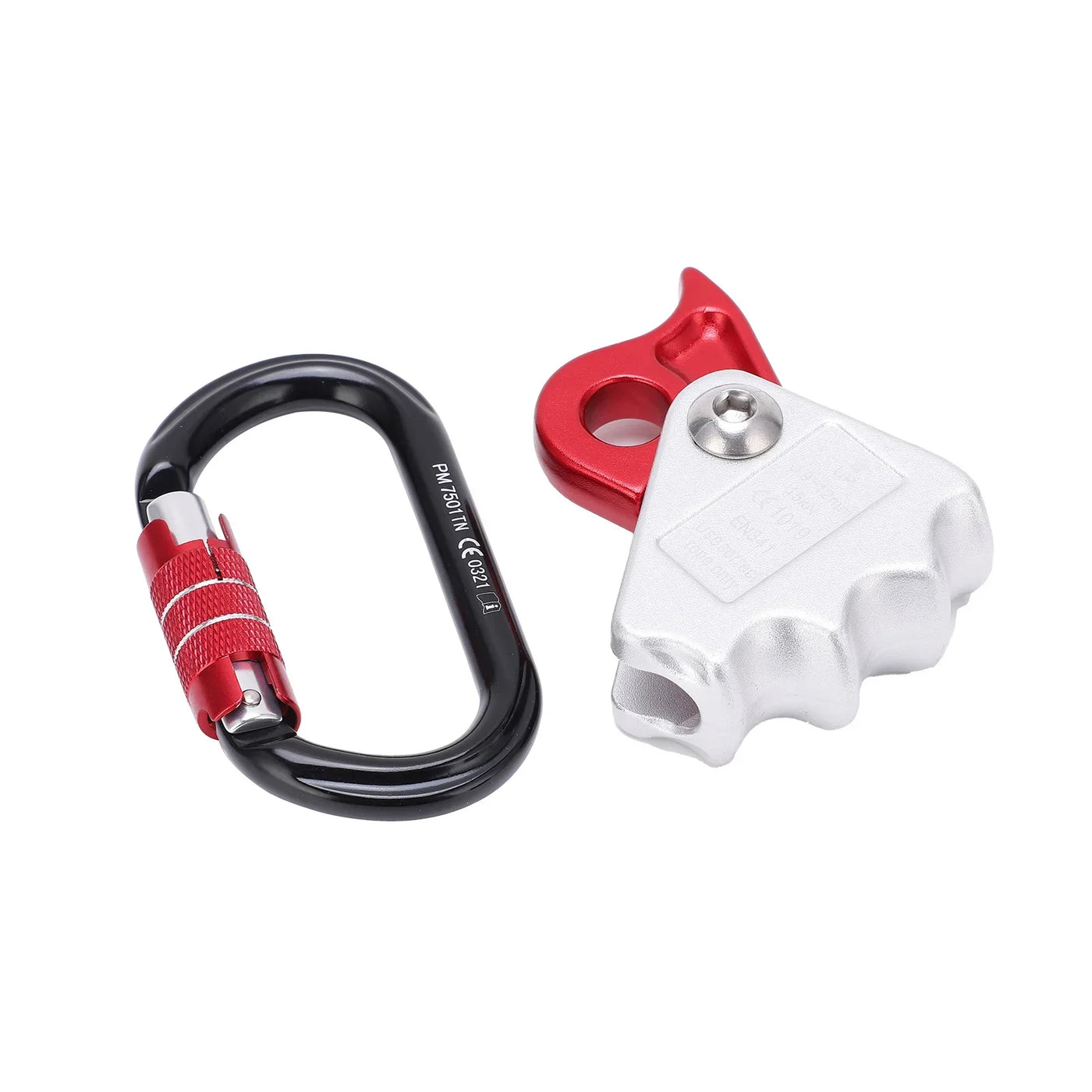 Rope Grab High Strength Safe Easily Use Slide Light Practical Lanyard Arborist Gear Kit for Mountaineering Climbing Rope Grabber