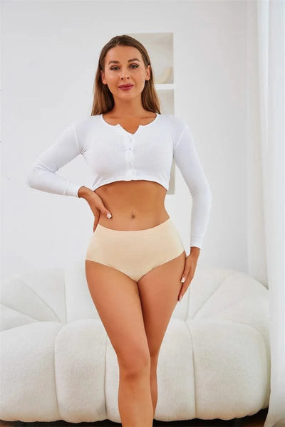 Seamless High Waist Menstrual Panties Women Physiological 4 Layers Leak Proof Underwear Sexy Briefs No Trace Breathable Panties