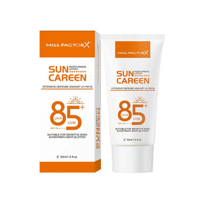 Mild sunscreen, broad-spectrum SPF moisturizing formula, lightweight sunscreen, vegetarian, suitable for facial and body skincar