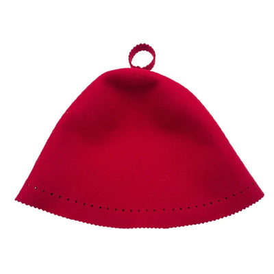 Handmade Thicken Wool Felt Sauna Hats Unisex Hair Protection Spa Sauna Accs for Bath Protection Felt Sauna Cap Absorbent Spa Cap