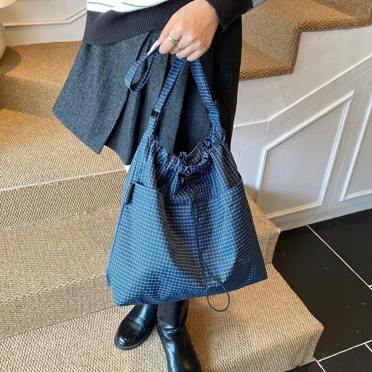Handbags for women. Leisure big bag female 2025 new fashion cloth shoulder large capacity tote commuter messenger