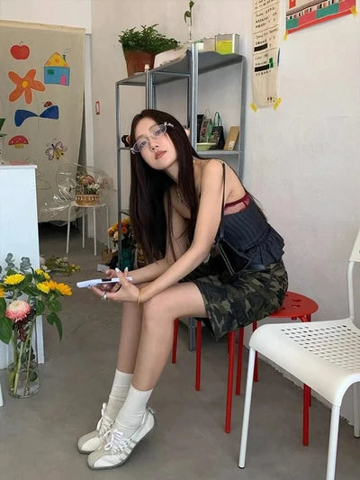 Vintage Women's Ballet Flats Training Shoes Walking Sports