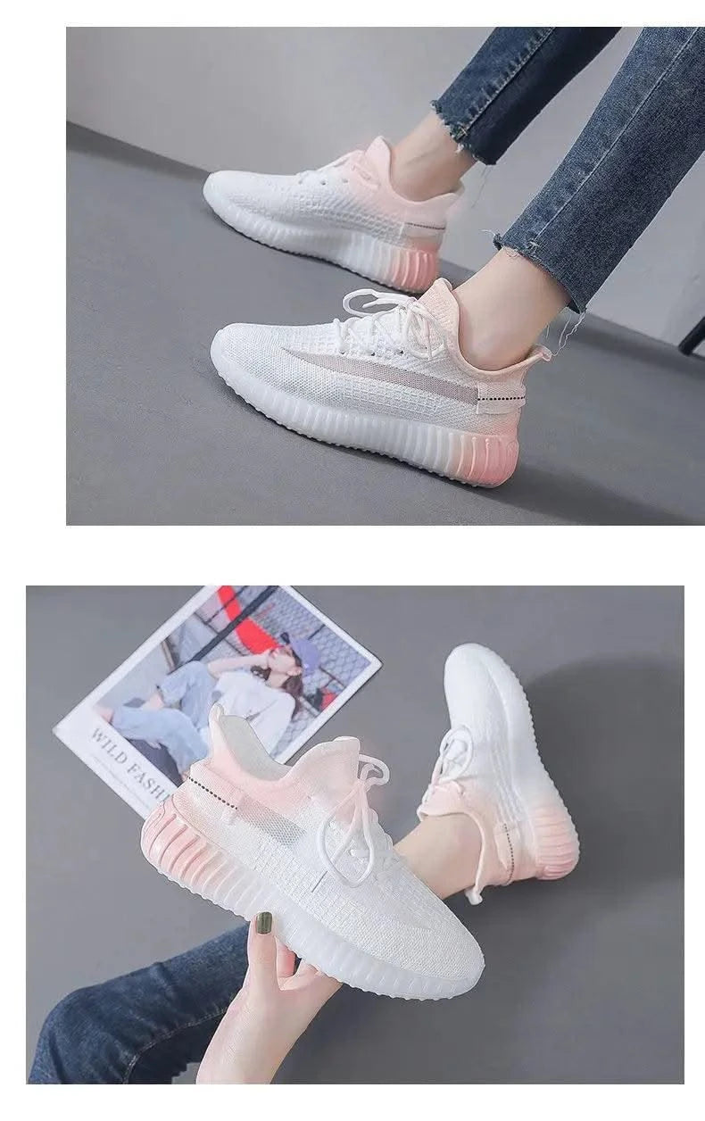 Sports Shoes for Women 2024 Gym Red Sneakersy Basketball Shoe Fashion Women's Tennis on Platform Casual Comfortable and Elegant