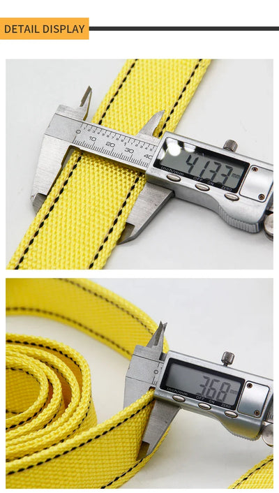 Car Trailer Rope Off road Pulling Rope 5-ton 4M 5M Trailer with Rescue Pulling Rope Steel Wire Rope Thickened Special