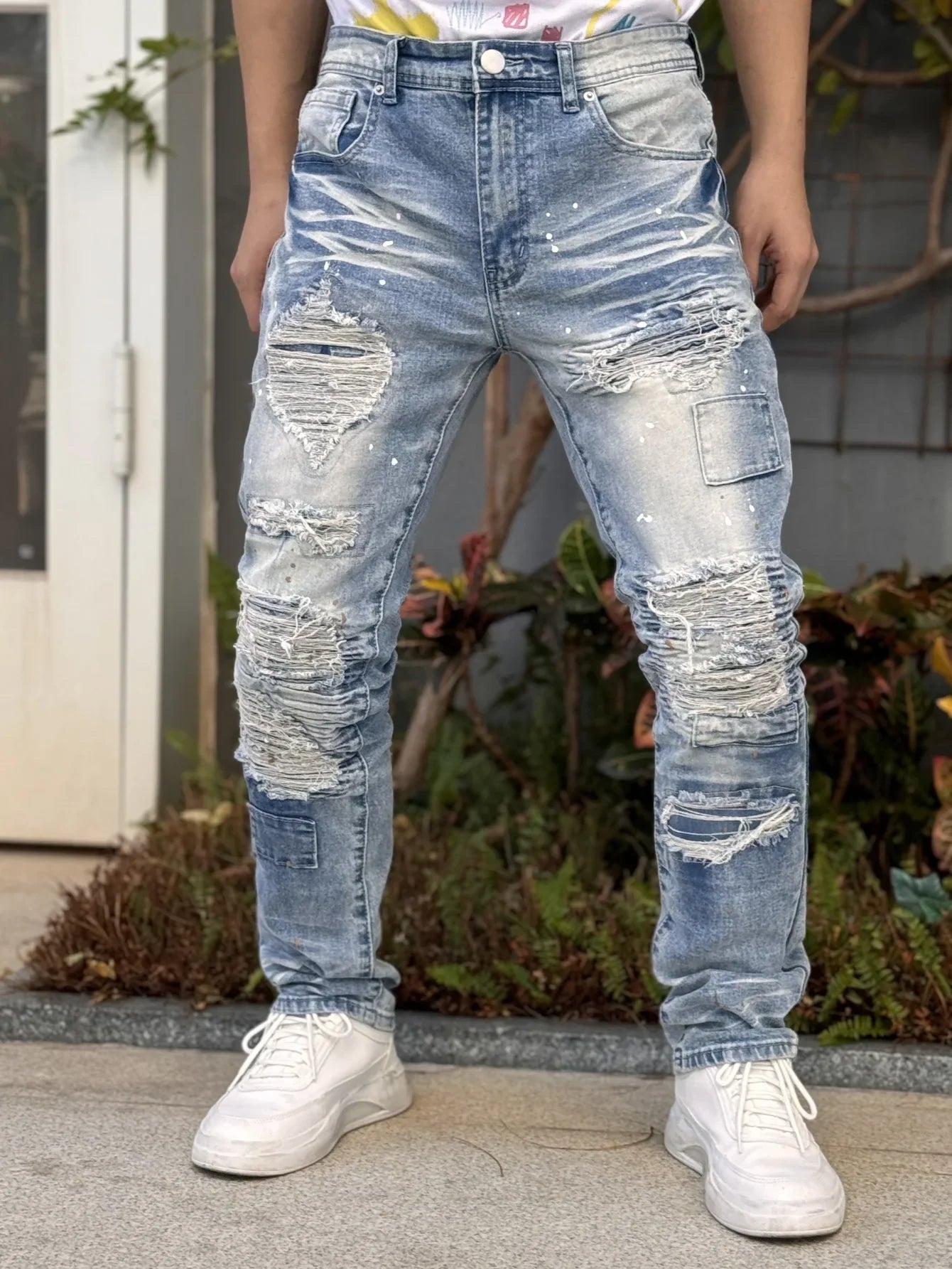New Men's Denim Jeans for 2025  Breathable and Refreshing  Retro styled for Streetwear  Versatile and Suitable for All Occasions