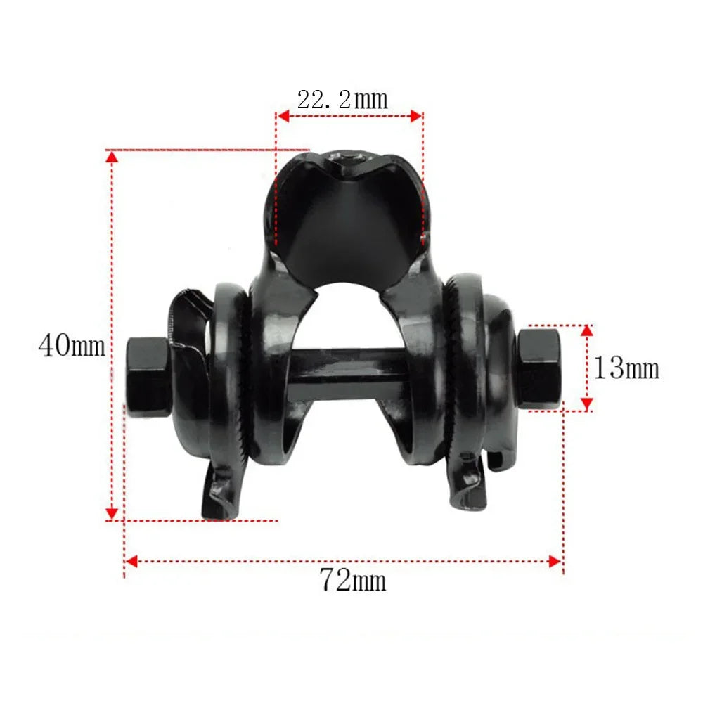 Bike Seat Conversion Clamp Cushion Screw Connector Clip Buckle Snap Fixing Clip for Standard Rail Saddles bicycle Accessories