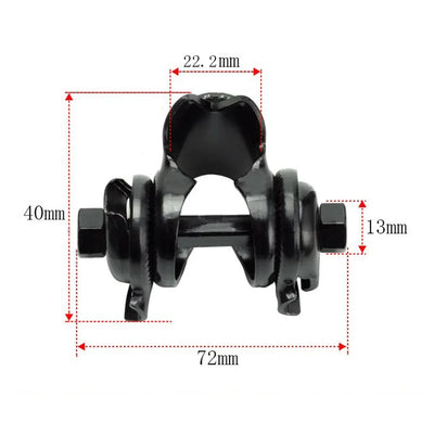 Bike Seat Conversion Clamp Cushion Screw Connector Clip Buckle Snap Fixing Clip for Standard Rail Saddles bicycle Accessories
