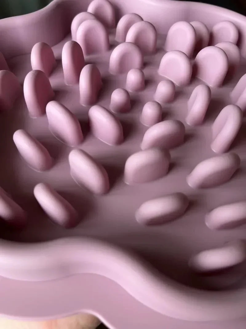 Pet Products Mat For Dogs Cats Slow Food Bowls With Suction Cup Feeding Food Silicone Lick Pad Dog Slow Feeders Treat Dispensing