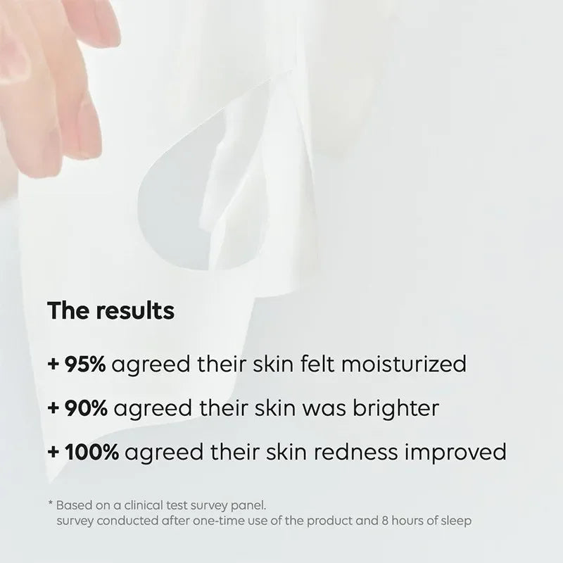 Deep Collagen Overnight Mask The Real Collagen Facial Sheet Masks Low Molecular Weight Collagen Elasticity Firming Moisturizing