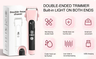 Painless Epilator Electric Shaver for Women Bikini Trimmer Facial Mustache Hair Removal Razor Ladies Face Underarm Legs Electric
