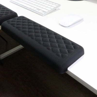 2 Pack L-Shaped Desk Elbow Pad Keyboard Wrist Rest Pad Ergonomic Wrist Support Pad for Gaming Office Computer PC Painting Gaming