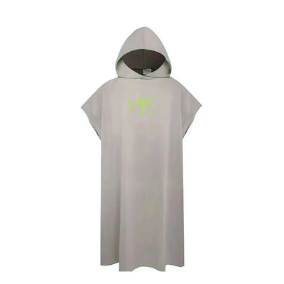 Quick-drying Changing Robe Quick Dry Bathrobe Hooded Absorbent Bath Towel Swimming & Fitness Super Absorbent Bathrobe