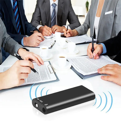 Tape recorder 3-in-1 Mp3 Player Professional Voice Digital Audio Mini Voice Recorder 192Kbps Recording WAV Audio Recorder