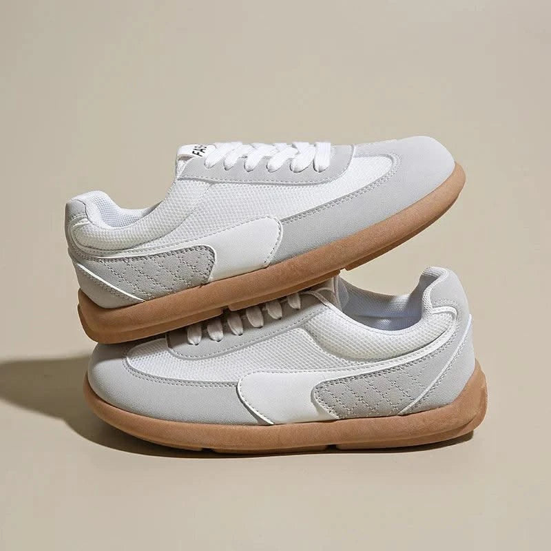 Women's Shoes Fashion Trend College Style Wide Toe Soft Comfortable Flat Casual Shoes Outdoor Casual Sports Shoes Women Sneaker