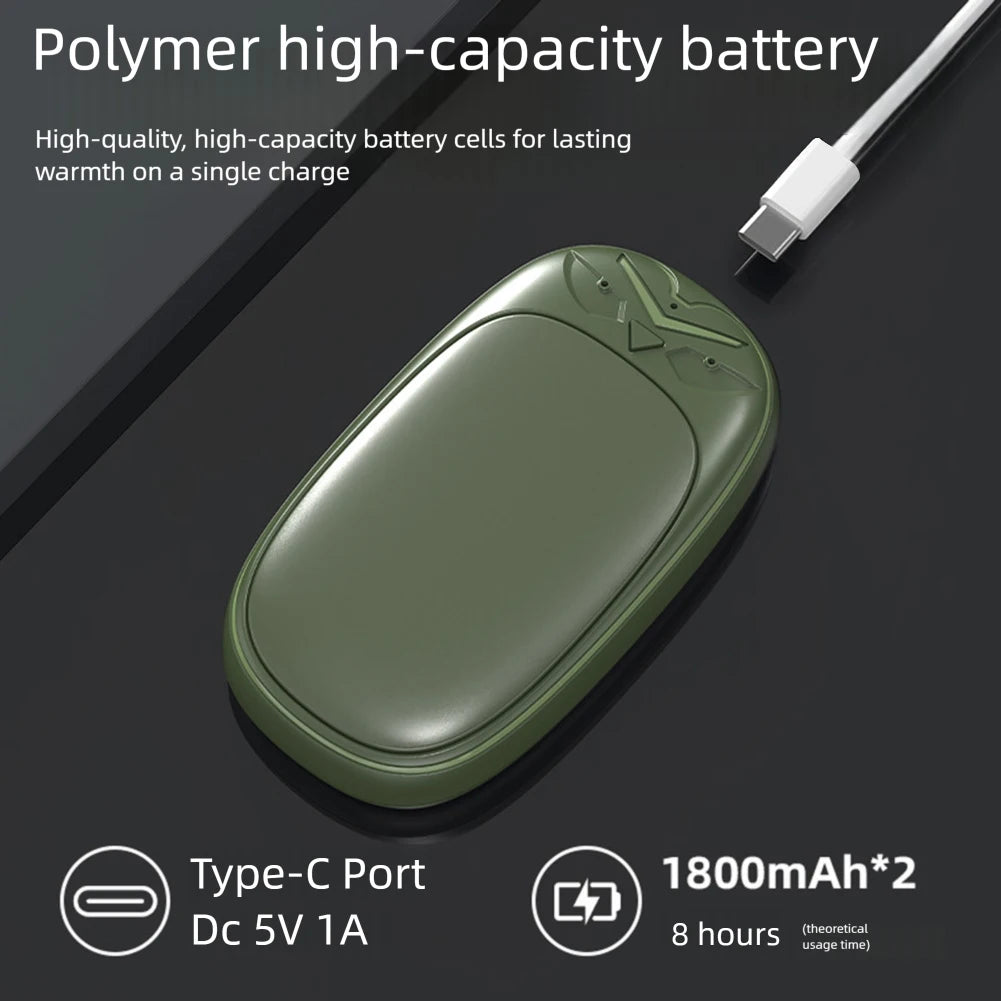 Rcechargeable Hand Warmers USB Powered Lightweight Hand Warmer Present For Family Friends