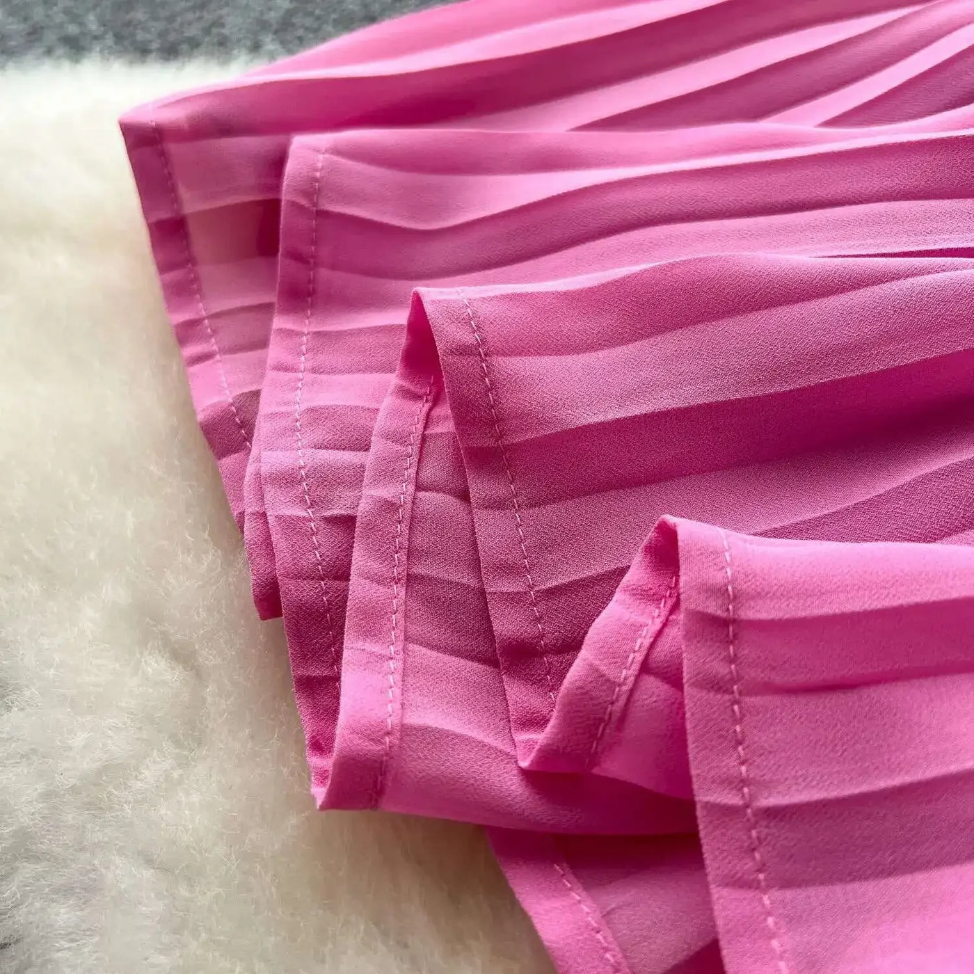 Designer 2025 Summer Pleated Chiffon Lace Long Dress Women Flower Embroidery Gold Button Belt Evening Party Dresses Wedding Robe