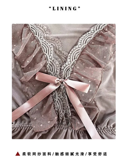 Women's Sexy Lingerie Nightgown Sleepwear