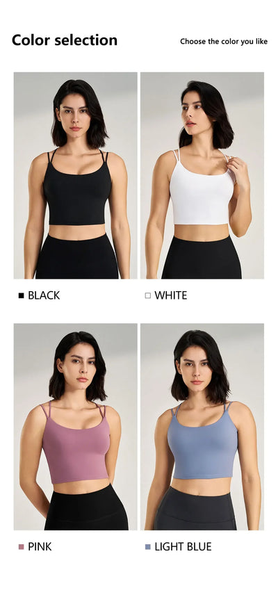 Women's sexy yoga sling bra