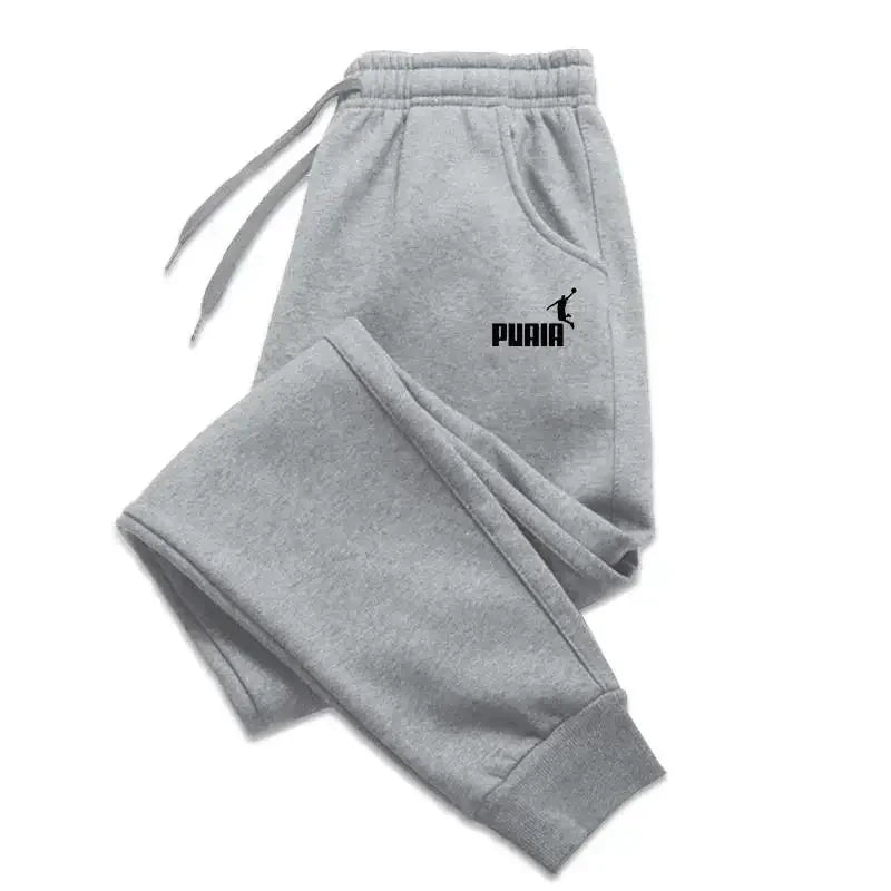 Men's Clothing Trousers Autumn And Winter Men Casual Pants Fashion Soft Sweatpants Jogging Sports Pants 4Colors Brand Logo Print