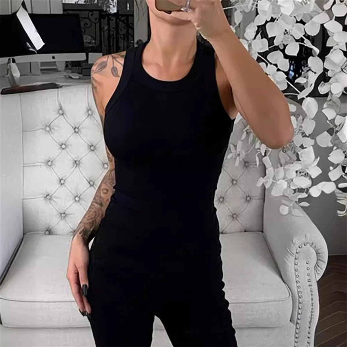 Women O Neck Tank Top Fashion Summer