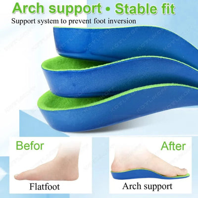 Children's Orthopaedic Insoles For Feet Flat | Foot Arch Support Kids | Sole Insert For Shoes | Orthopaedic Products