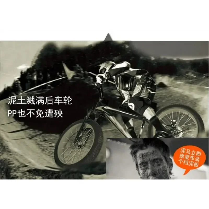 Mountain bike fender snow bike 12inch-29inch 4.0 tire fender fat tire bike fender Bicycle Accessories