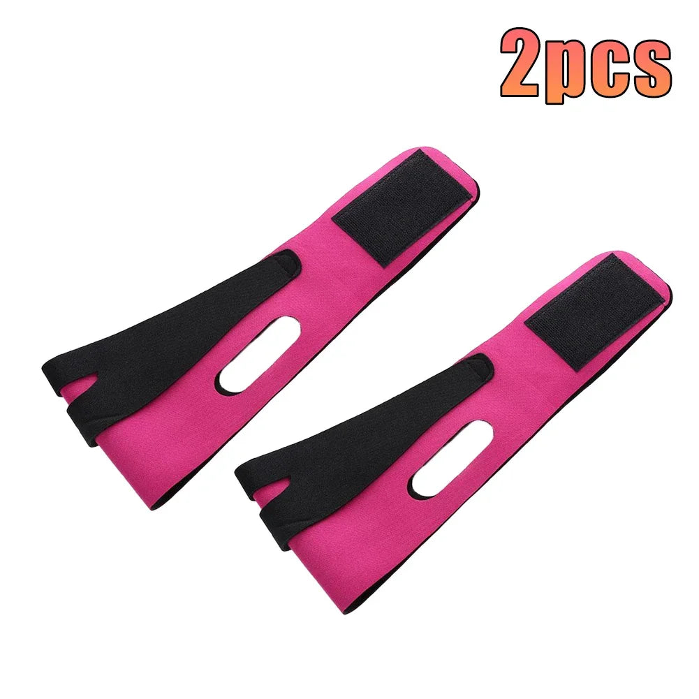 Elastic Face Slimming Bandage V Face Slimmer Mask Face Lift Bandage Shaping Contour Shaper Up Belt Facial Massage Strap 2025 Hot