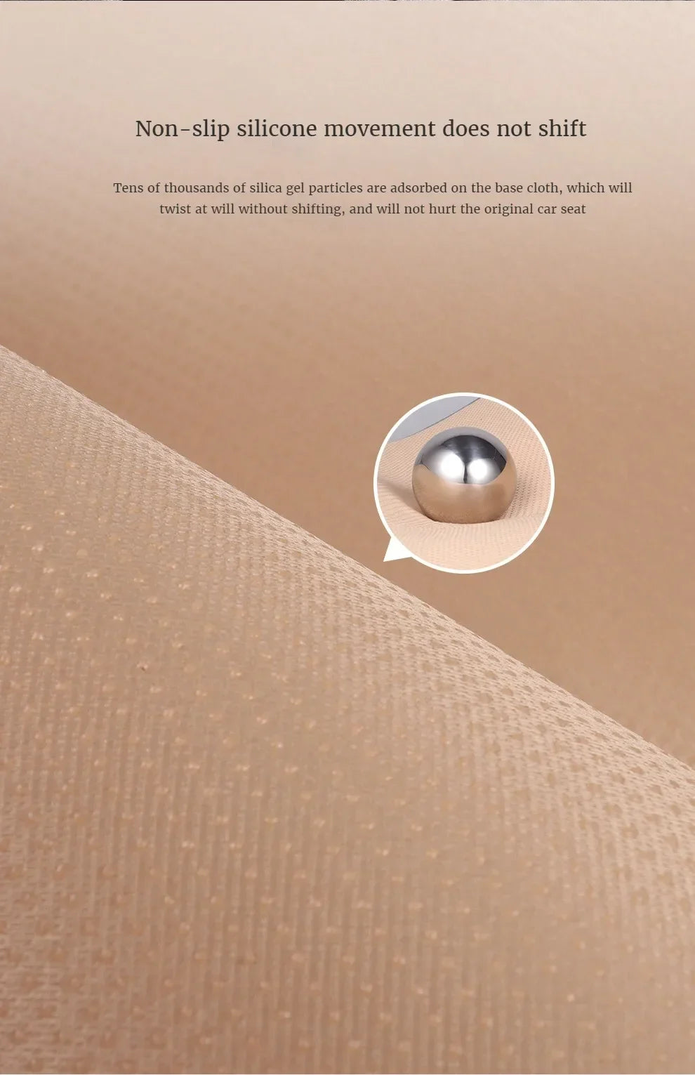 3D Suspended  Car Seat Cushion,  Seat Cover With Embossed Pattern  Four Seasons General Fit for Most Cars