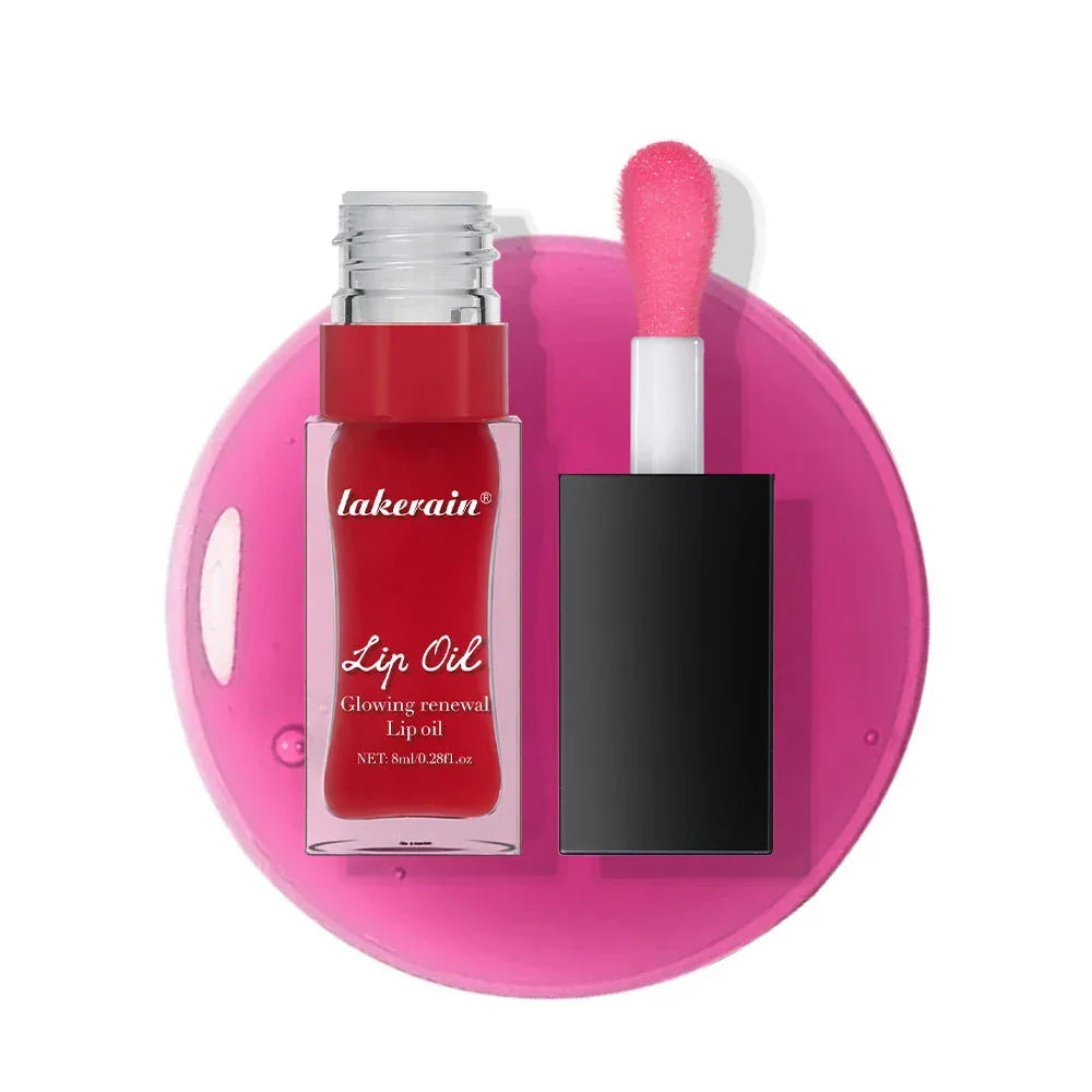 Glow Reviver Lip Oil Nourishing Tinted Lip Oil For A High-shine Finish Infused With Apricot Oil Rose Colors  Mirror Moisturizing