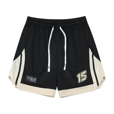 2024 American Shorts for Men Streetwear Breathable Mesh Quick Dry Gym Shorts Fitness Joggers Casual Short Pants Scanties Male