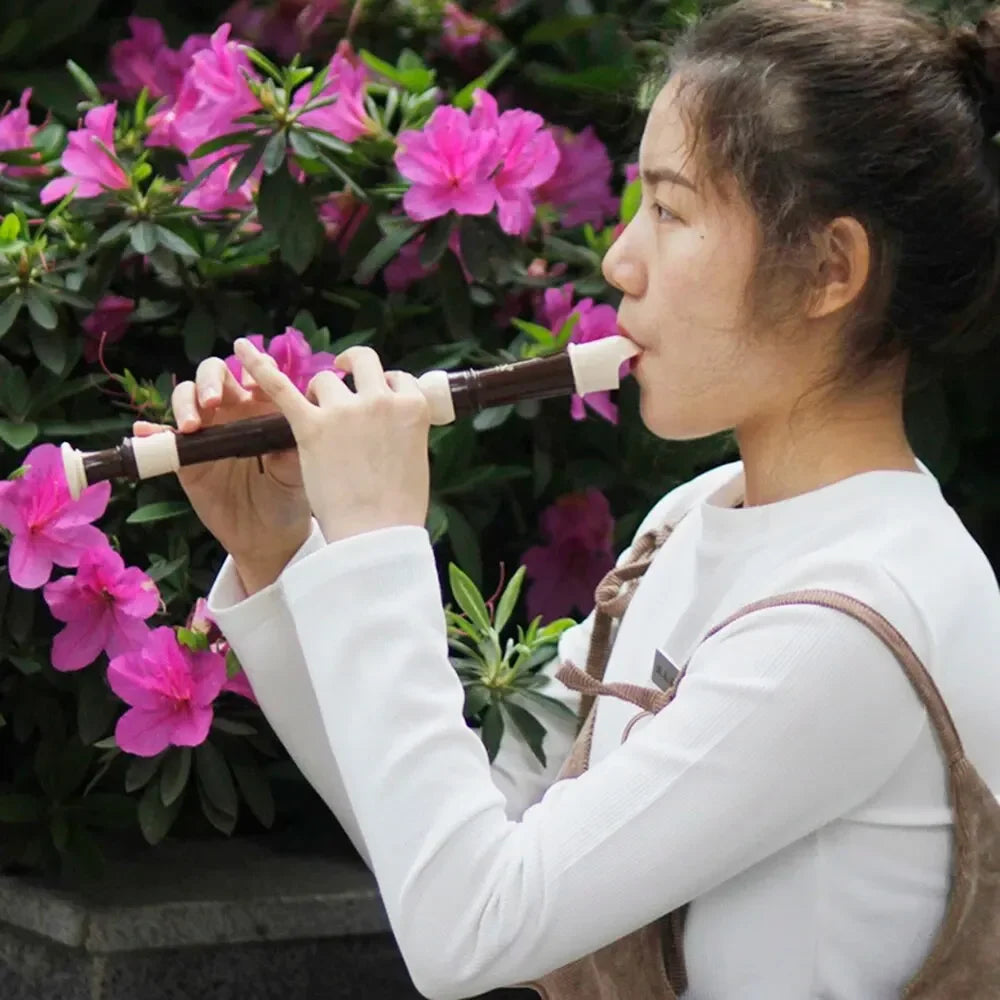 IRIN Baroque Clarinet Woodwind Instrument Recorder Soprano Vertical Flute With Musical Instrument Accessories Beginner Gift