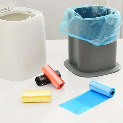 1200pcs Random Color Cartoon Paw Graphic Dog Poop Bags Pet Poop Bags Leak-Proof Dog Waste Bags For Pet Supplies