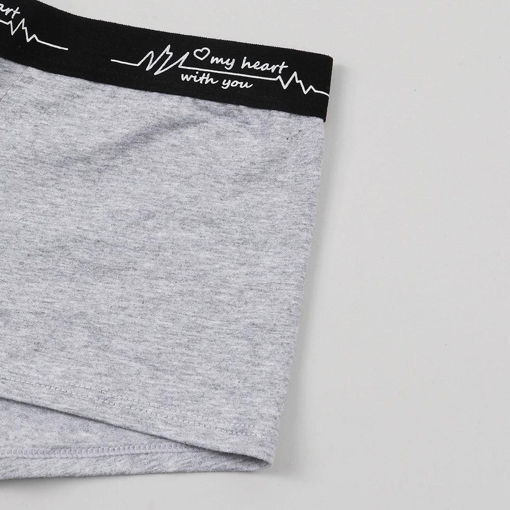 Ladies Solid color boxers Briefs Comfortable Female Underwear Sporty Style Casual Sexy Panties for Women S-XL