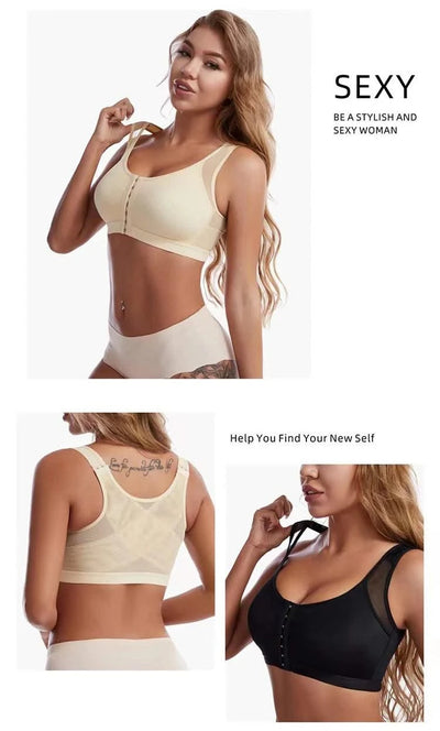 Front Closure Posture Bra Women