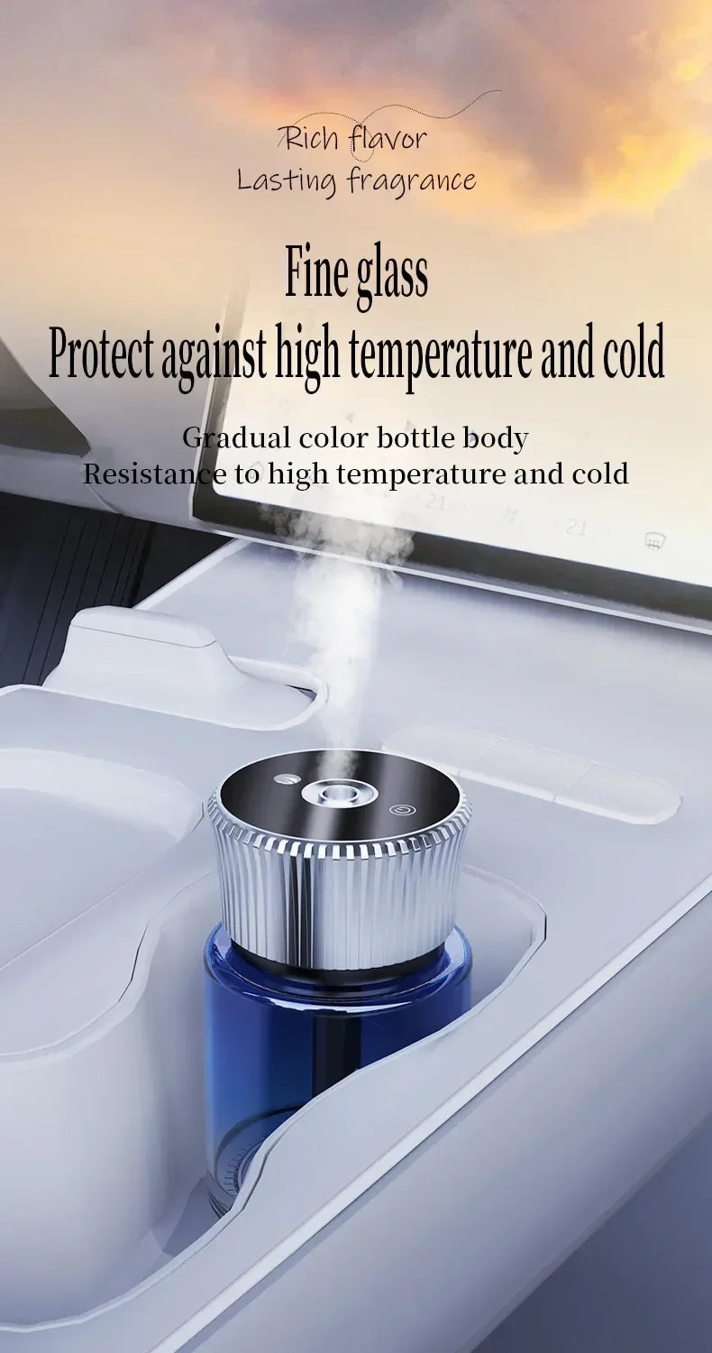 Smart car fragrance diffuser; car fragrance; automatic car fragrance diffuser; starry ceiling environment. USB car fragrance dif