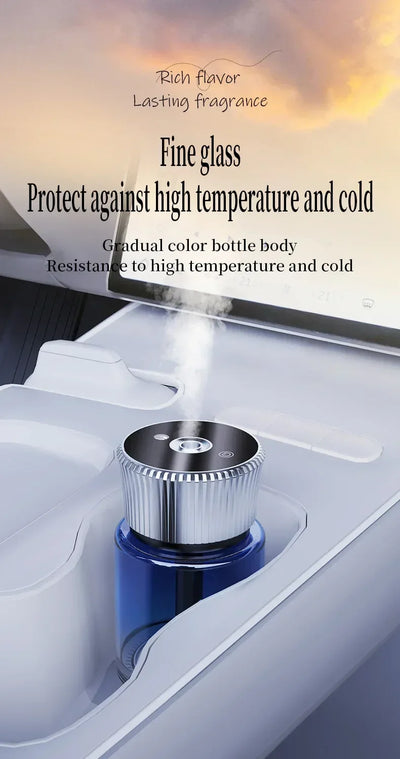 Smart car fragrance diffuser; car fragrance; automatic car fragrance diffuser; starry ceiling environment. USB car fragrance dif