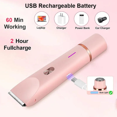 Electric Razor Woman Shaver Painless Women Mustache Epilator Leg Bikini Body Hair Trimmer For Women Facial Epilator Hair Remover