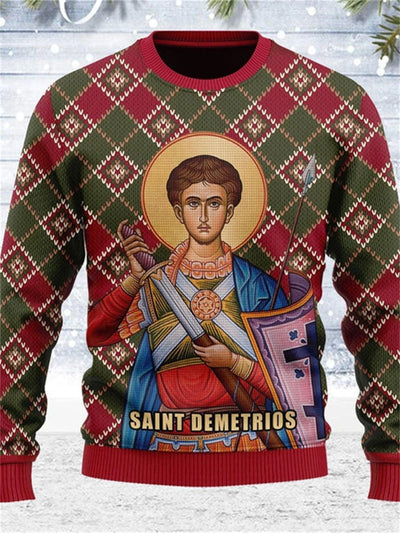Men Women ugly christmas Sweatshirt Jesus Sweater 3D Printed the Orthodox graphic Sweaters Tops new unisex clothing dropshipping