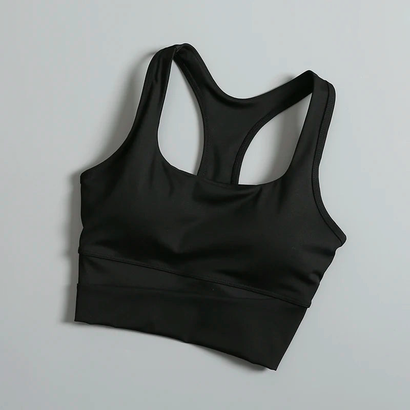 Sports bras and underwear for women in summer new running vest style external wear anti-shock and anti-sagging gym beauty back