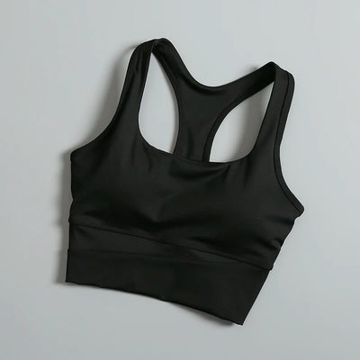 Sports bras and underwear for women in summer new running vest style external wear anti-shock and anti-sagging gym beauty back