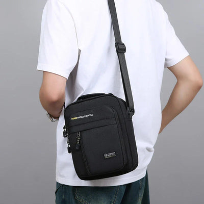 Men Crossbody Bag Single Shoulder Bags Big Capacity Storage Bag Fashion Multi-Pockets Business Crossbody Bags